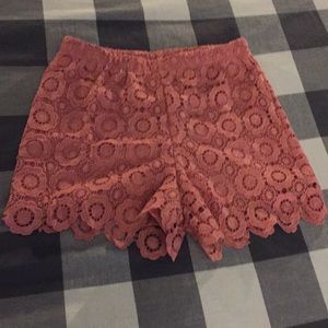 Girls Lace Shorts
